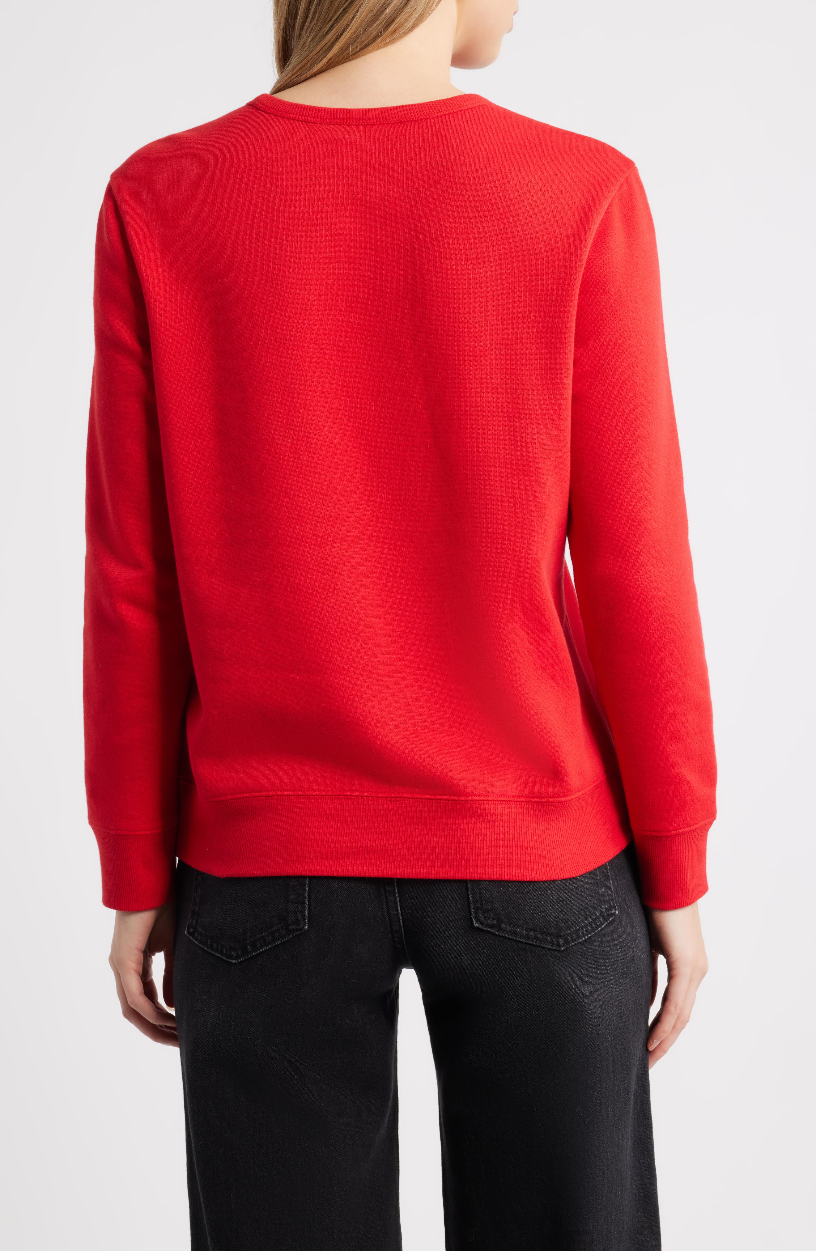 Joy Embellished Crewneck Sweatshirt - image 2