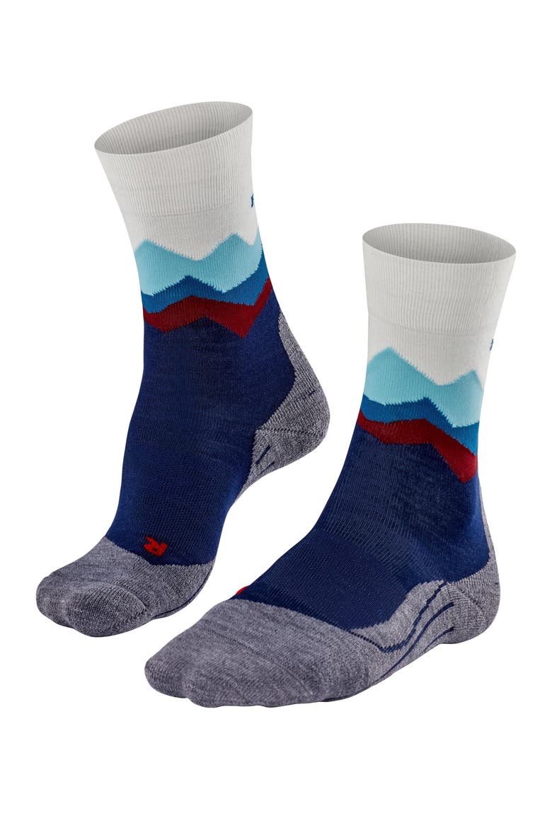 TK2 Explore Crest Hiking Socks, Main, color, Dark Night