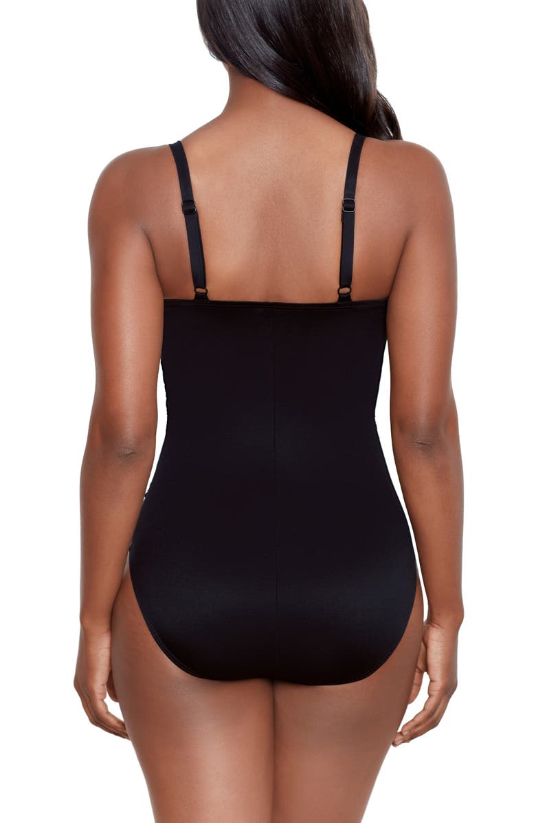 Miraclesuit<sup>®</sup> Iridium Mystique Underwire One-Piece Swimsuit, Alternate, color, 