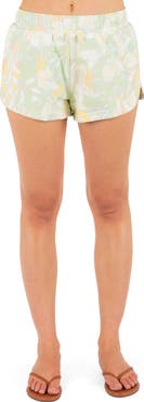 Hurley Safari Floral Print Shorts