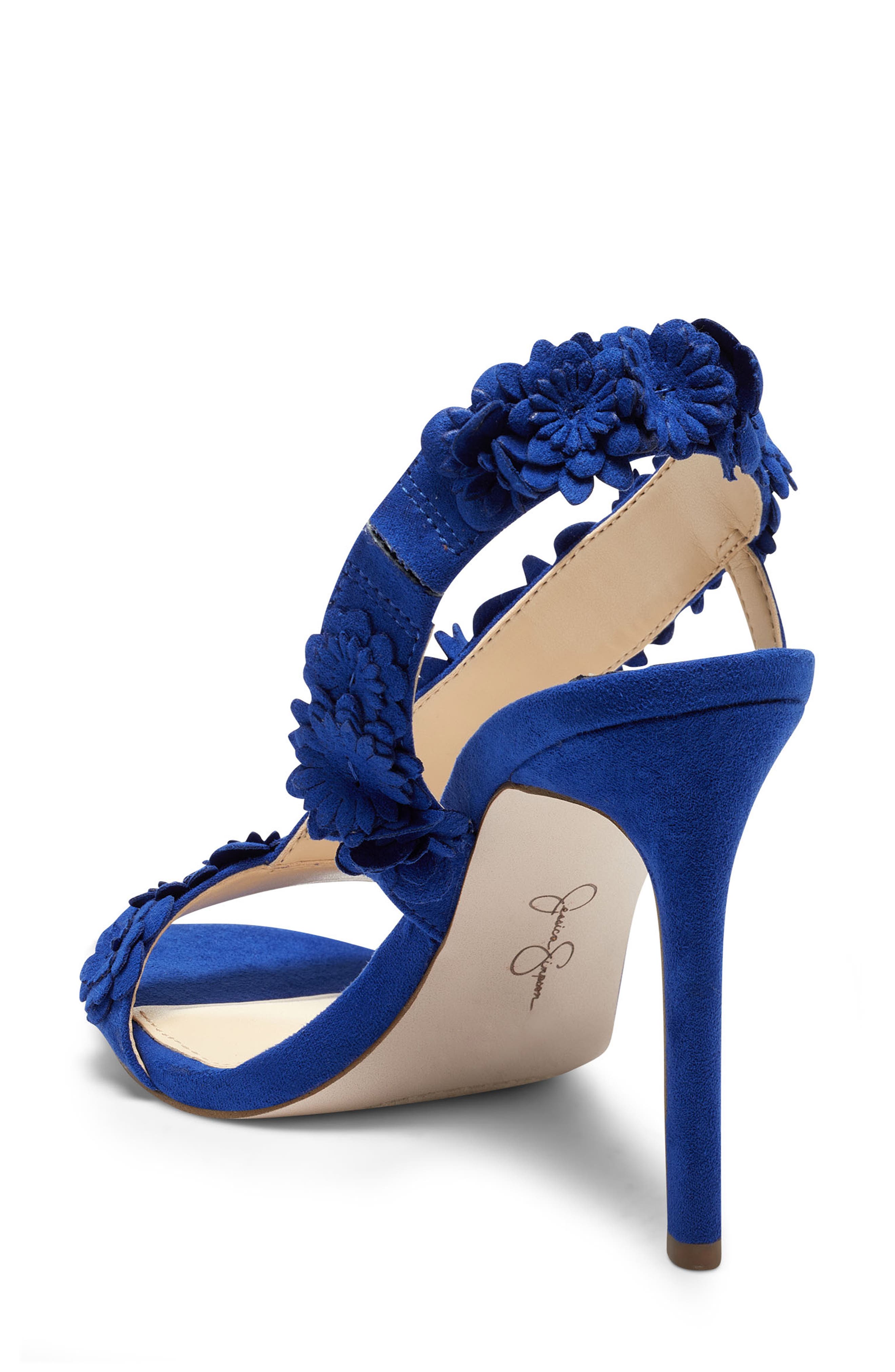 Jessin Ankle Wrap Sandal, Alternate, color, ULTRA VIOLET