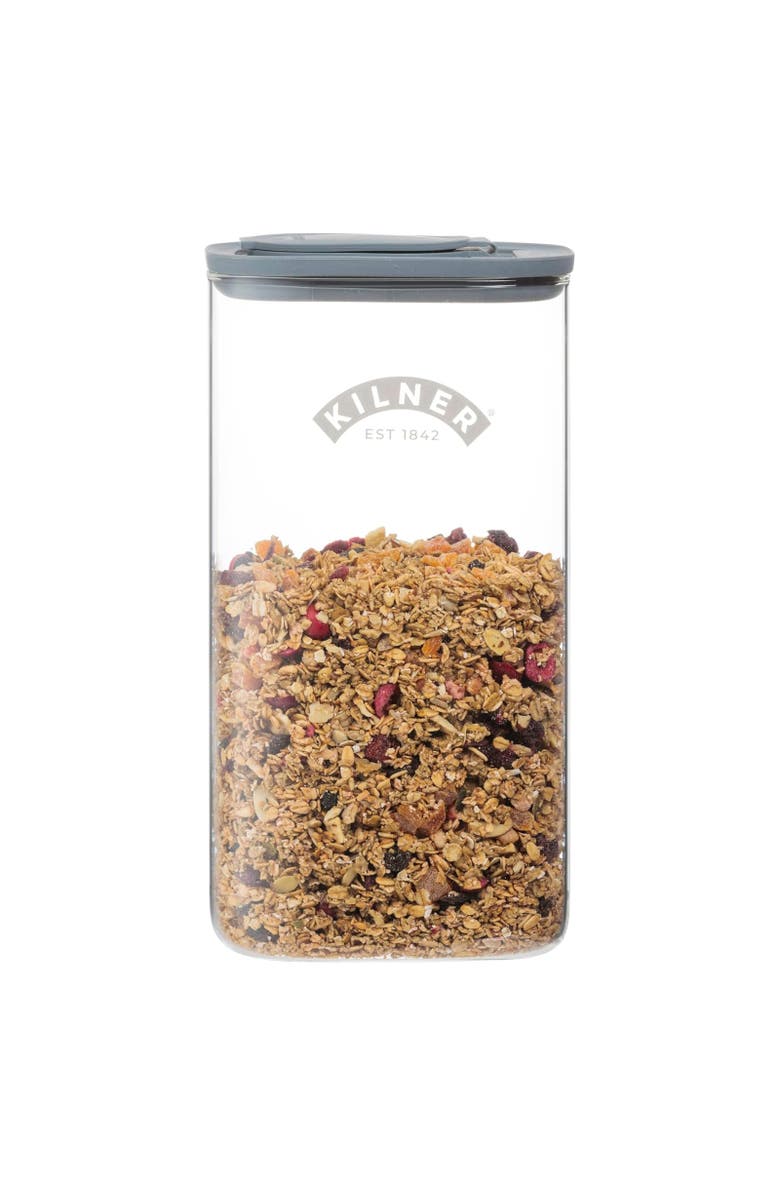 Kilner Fresh Storage Cereal Dispenser, Main, color, Clear