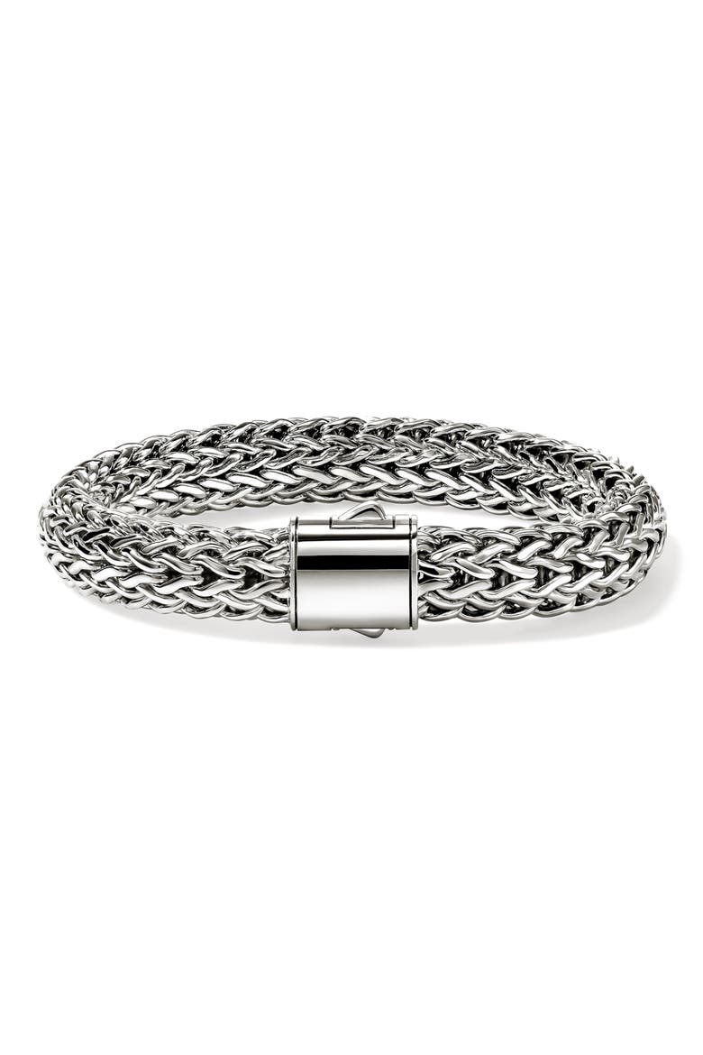 Icon Bracelet, 10.5mm, Main, color, SILVER
