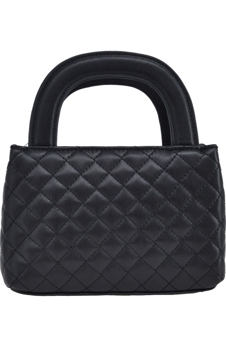 bebe Sofie Mini Satchel, Alternate, color, Black