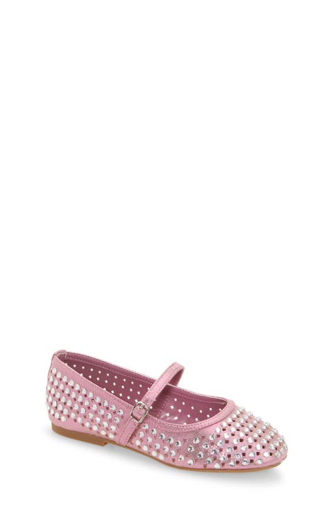 Kids' Farrah Jeweled Mary Jane Flat (Walker, Toddler & Little Kid)