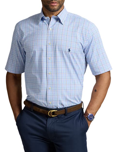 Big & Tall Performance Twill Sport Shirt