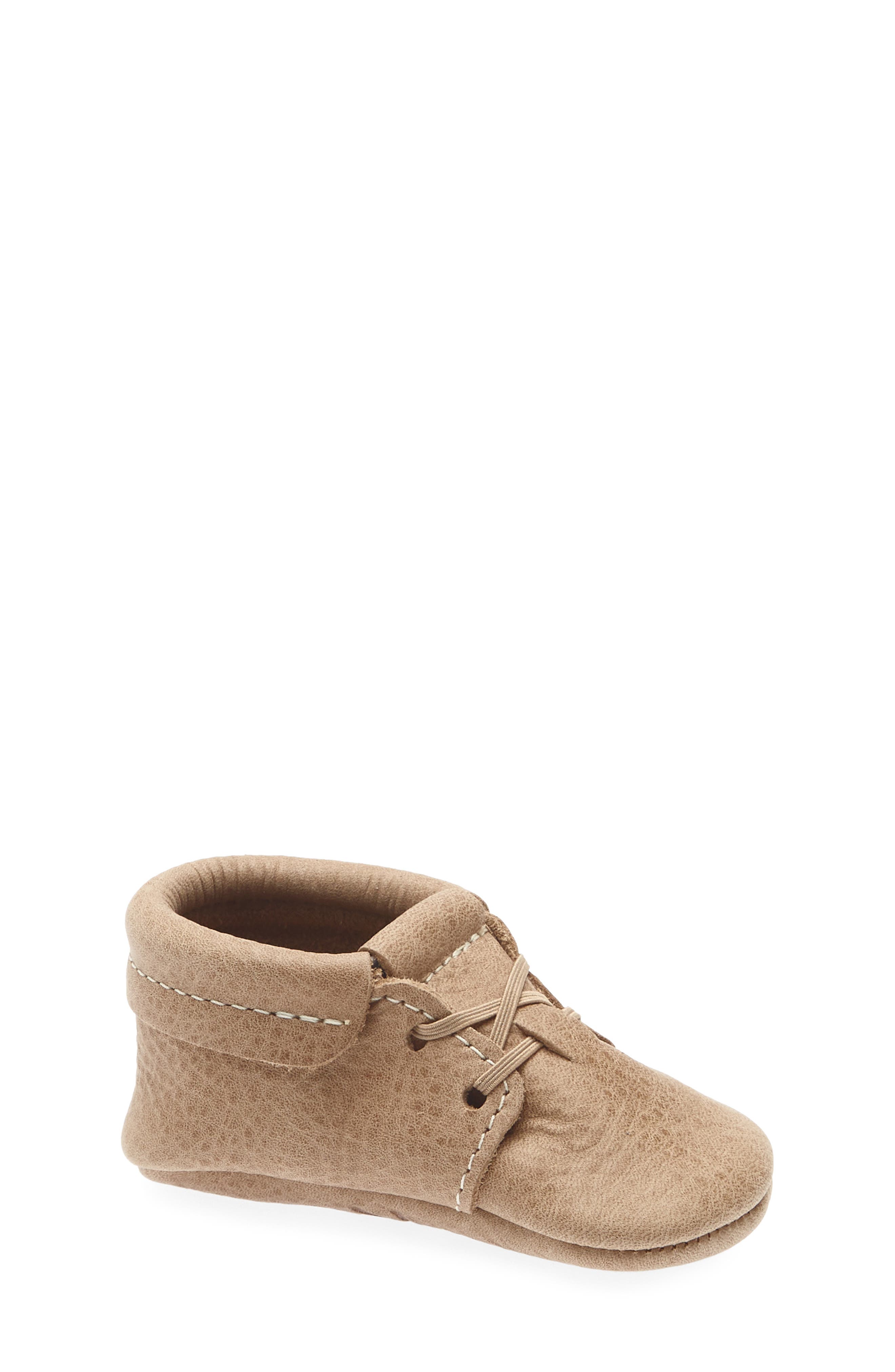 Kids' Oxford Baby Shoe, Main, color, WEATHERED BROWN