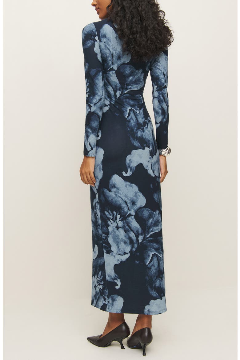 Tommie Long Sleeve Stretch Dress, Alternate, color, MIDNIGHT ROSE