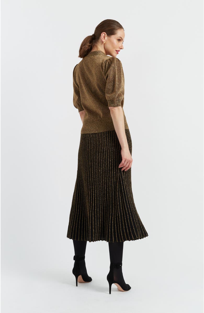 Chinti & Parker Bow-Short Sleeve Top, Alternate, color, 