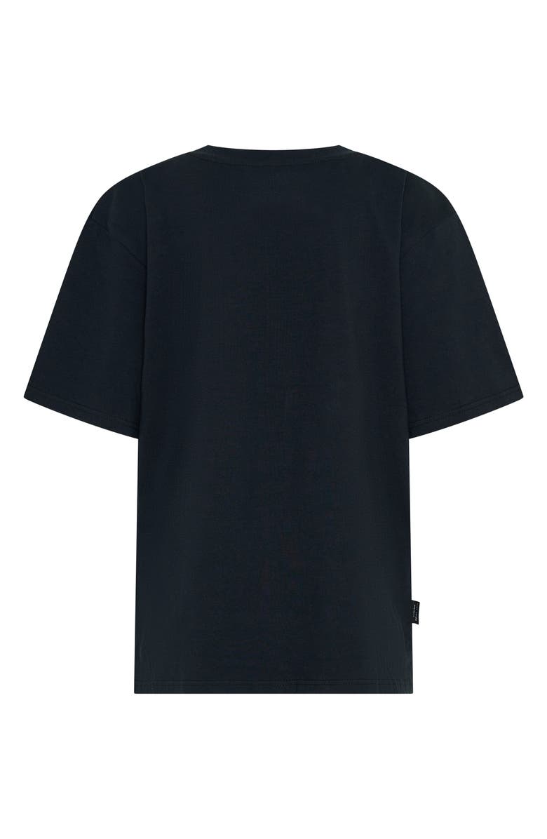 TINY TRIBE Kids' Laters Skaters Stretch Cotton Graphic T-Shirt, Alternate, color, Black