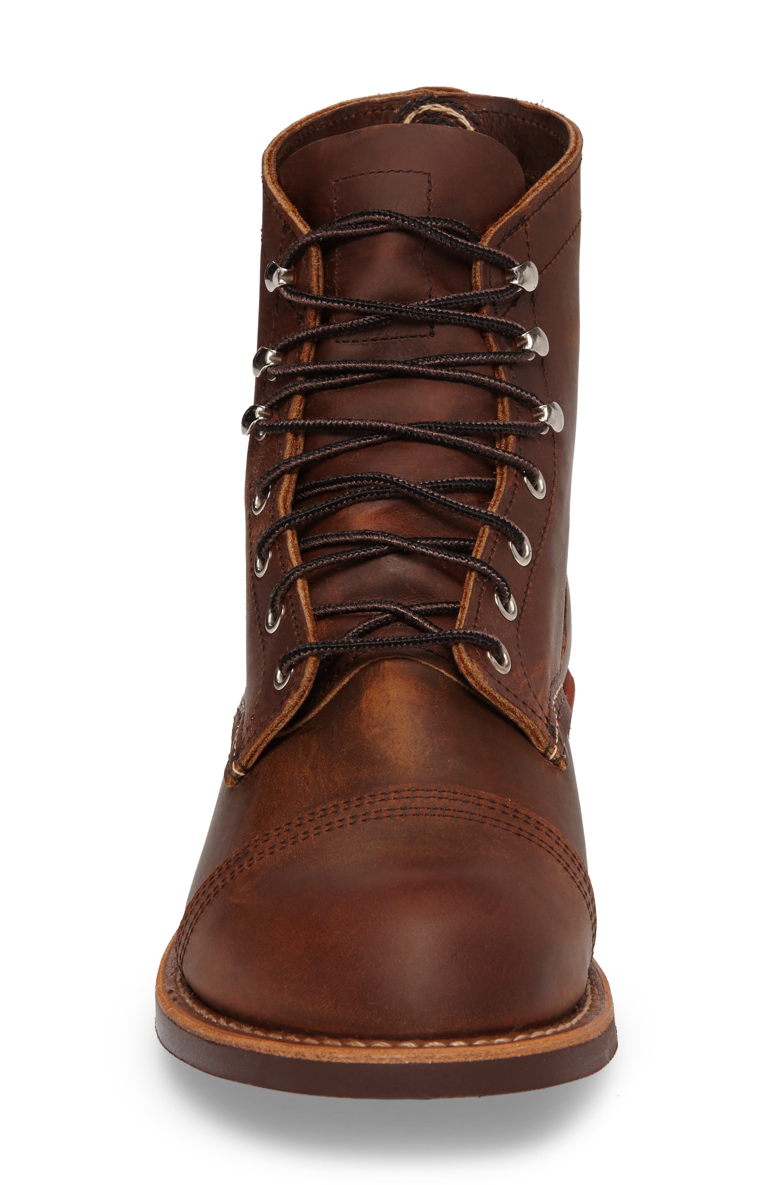 Red Wing Iron Ranger Cap Toe Boot, Alternate, color, Copper Leather