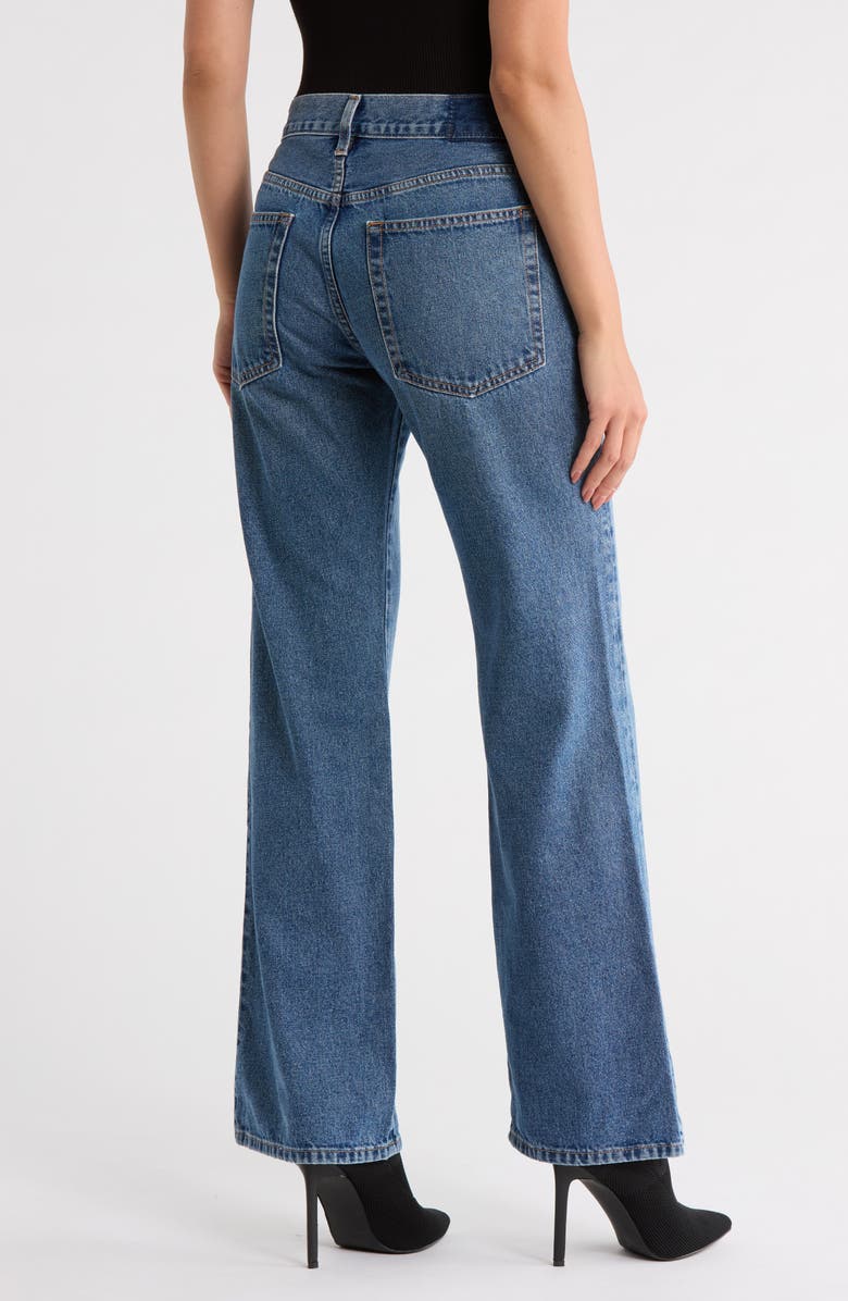 ÉTICA Amis Relaxed Bootcut Jeans, Alternate, color, Deep Current