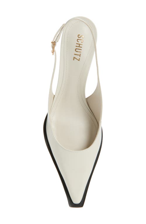 Schutz Daria Slingback Pump In White