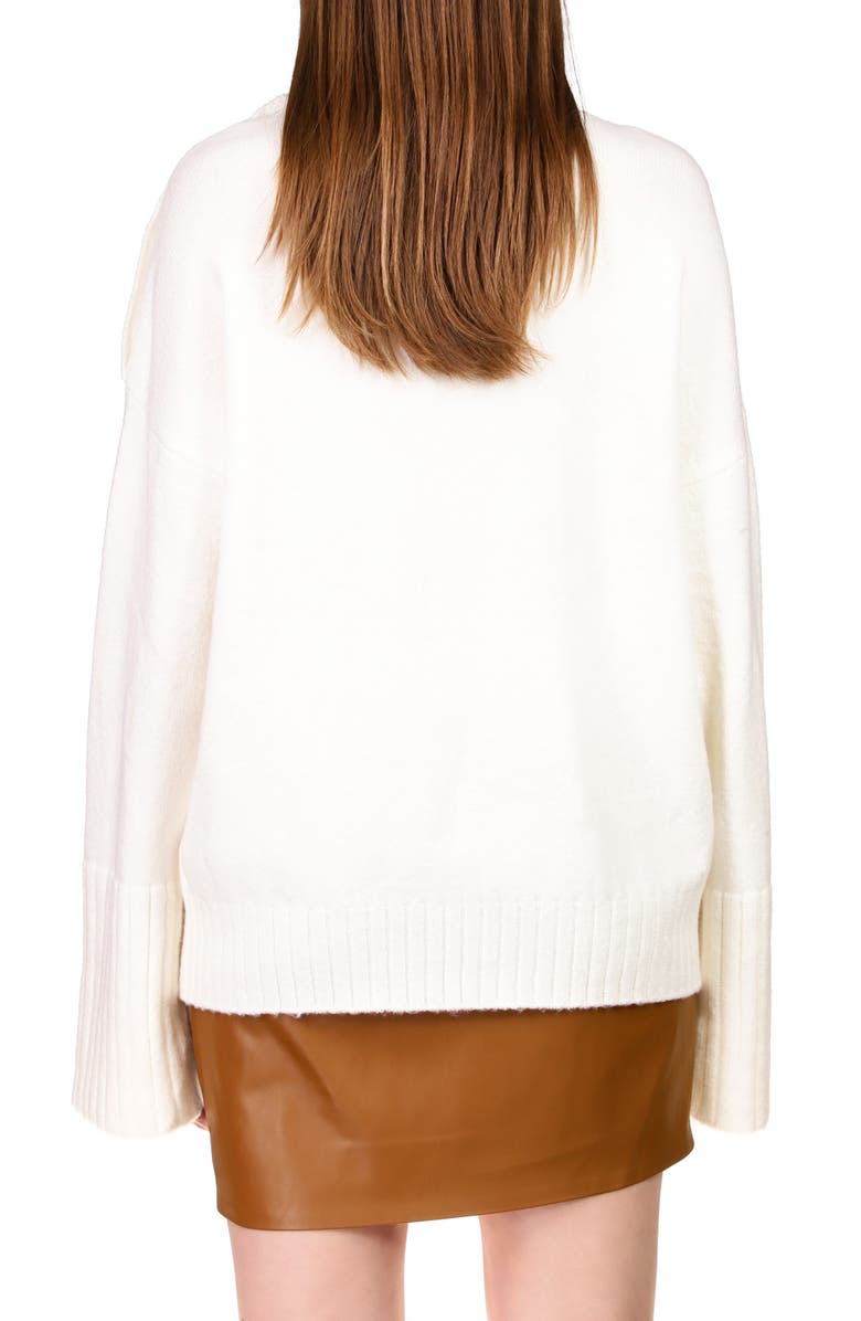 Sanctuary On Arrival Shoulder Button Sweater, Alternate, color,