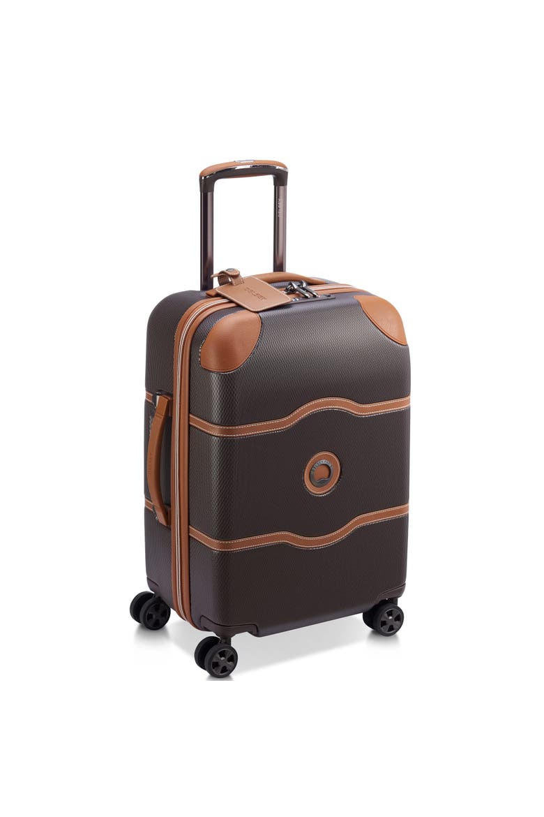 Chatelet Air 2.0 2 Piece Set Backpack & 21" Carry On Spinner Luggage, Alternate, color, Chocolate Brown