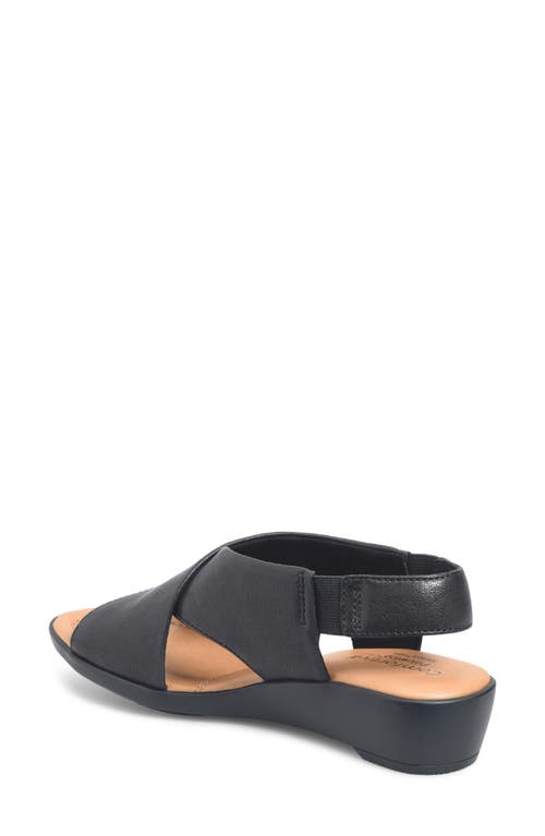 Comfortiva Emilee Slingback Sandal In Black