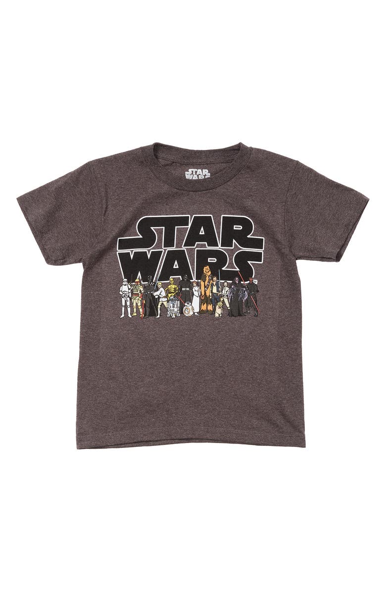 Mighty Fine Star Wars Team Sabers Up Graphic T-Shirt, Main, color, 