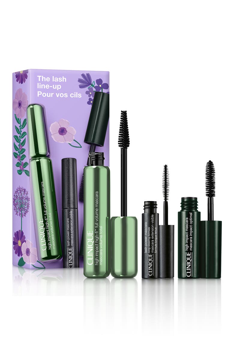 The Lash Lineup Mascara Trio $53 Value, Main, color, NO COLOR