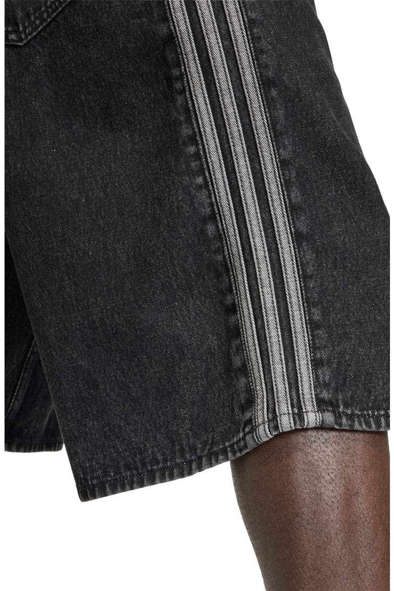 Firebird Denim Shorts, Alternate, color, TRUE BLACK DENIM