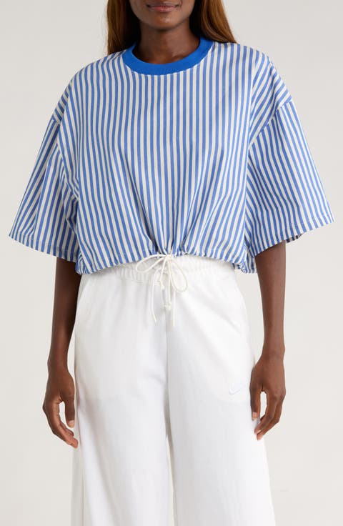 Sportswear Stripe Cotton Poplin Shirt