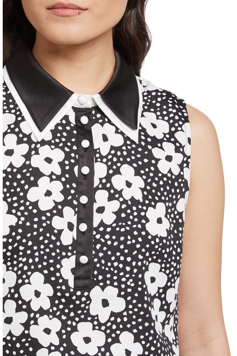 Doubly Delightful Top, Alternate, color, WHITE/ BLACK FLORAL OPTIC