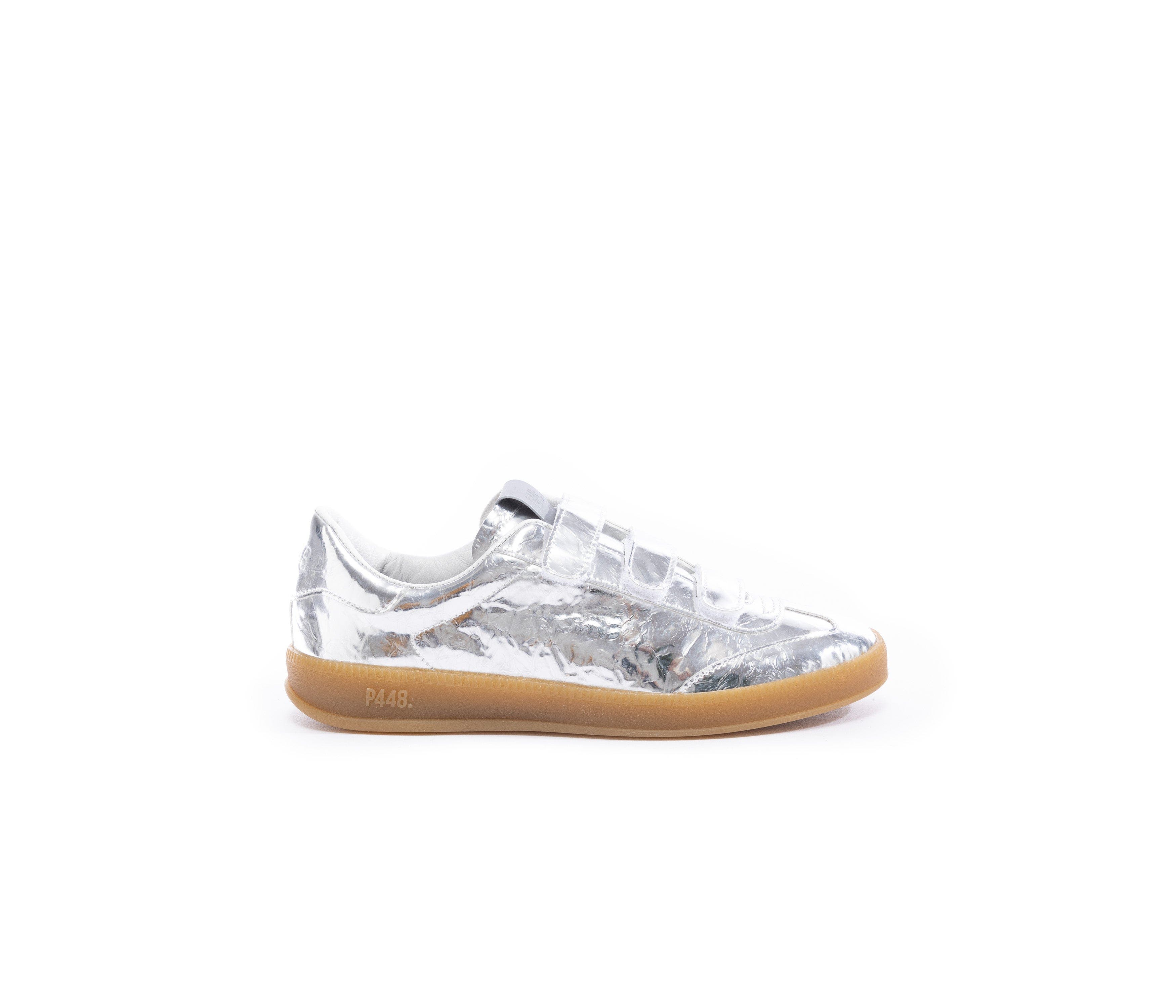 Monza Sneaker, Main, color, SILVER