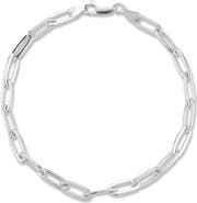 Yield of Men 3mm Paper Clip Chain Bracelet