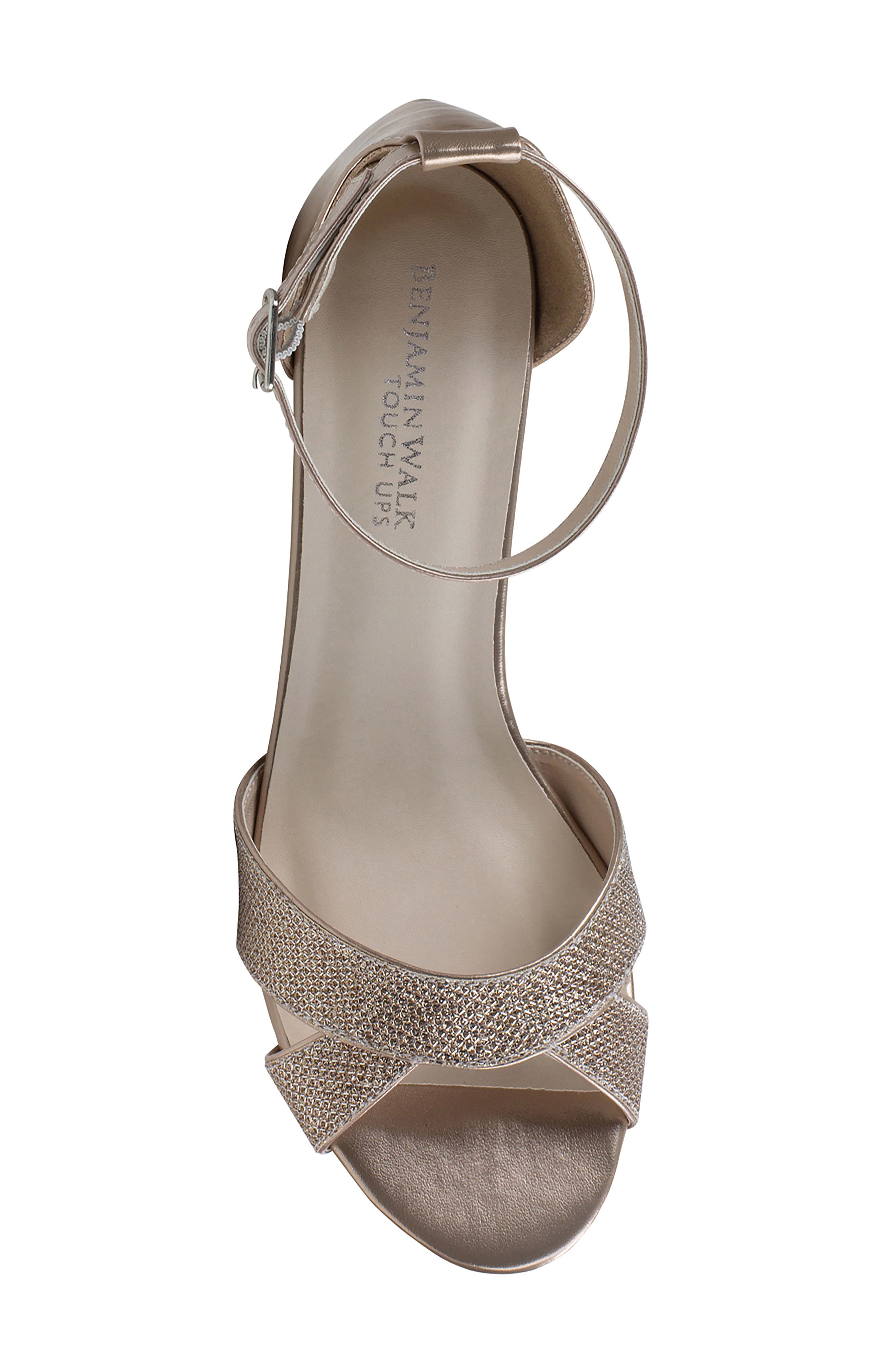Clementine Kitten Heel Ankle Strap Sandal, Alternate, color, CHAMPAGNE