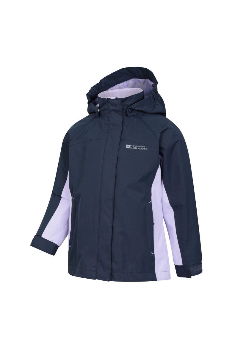 Childrens/Kids Shelly Waterproof Jacket, Alternate, color, Navy