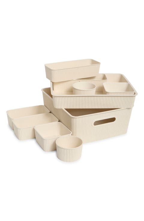 Filter Rack Organizer Ivory Storage Baskets & Bins | Nordstrom Rack