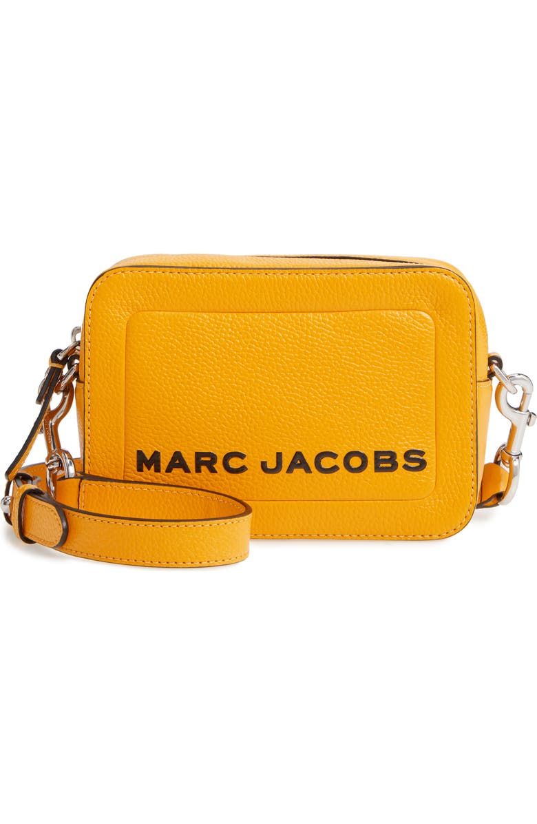 Marc Jacobs The Box Leather Crossbody Bag, Main, color,