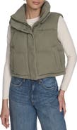 Levi's Cotton Crop Puffer Vest
