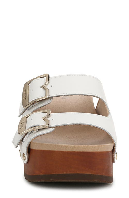 Dr. Scholl's Women's Original Vibe Slide Platform Sandals In White