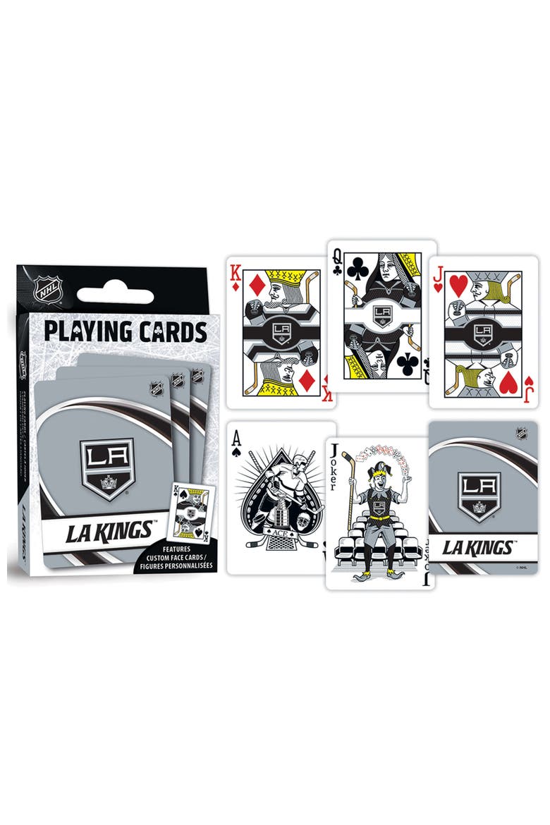 Los Angeles Kings Playing Cards, Alternate, color, Multicolor