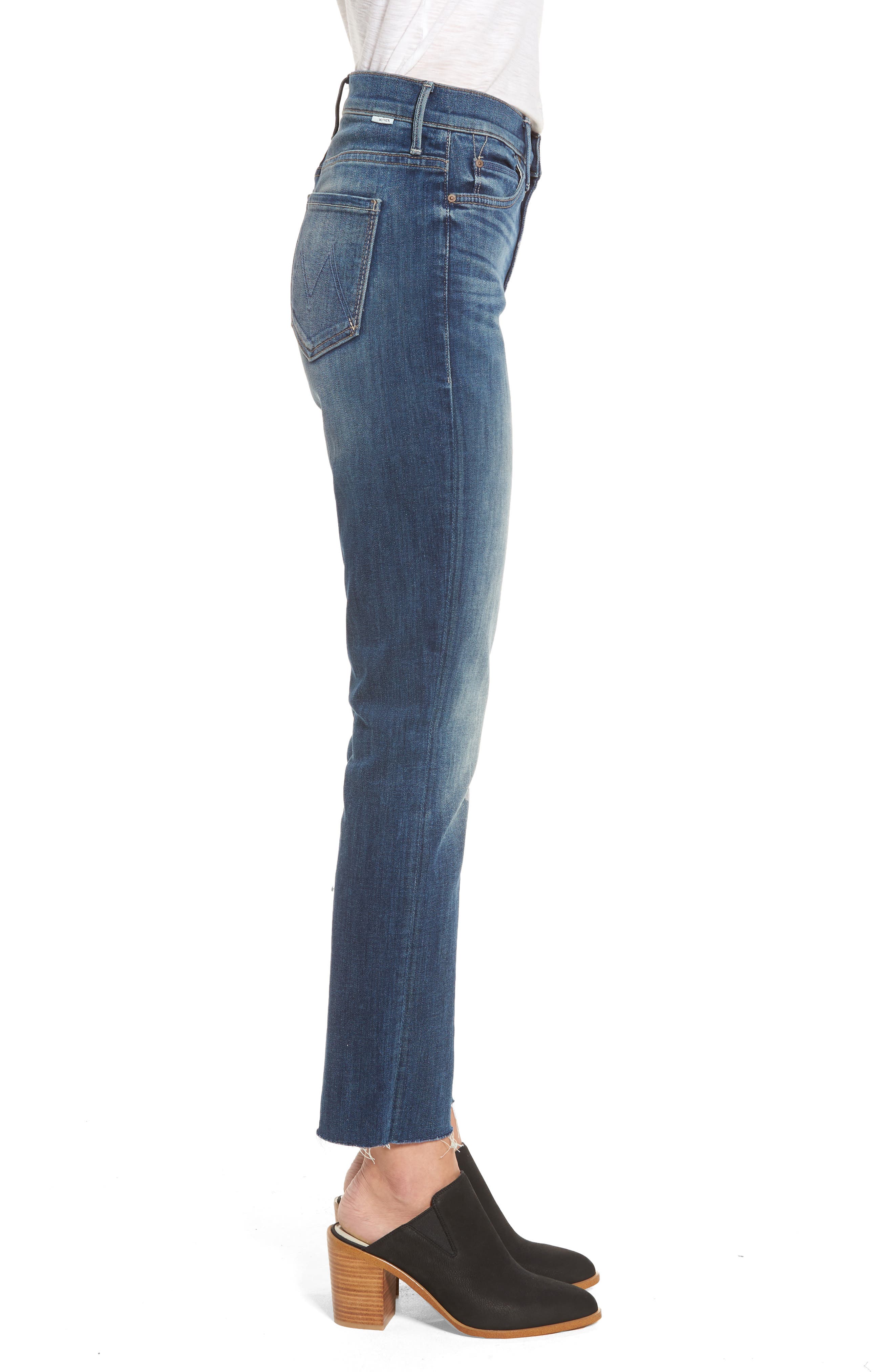 MOTHER Rascal Straight Leg Ankle Jeans (Women) | Nordstrom