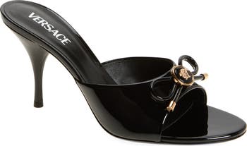 【関税＆送料込み】Versace Opera Sandals Versace Opera Bow Slide Sandal (Women) | Nordstrom