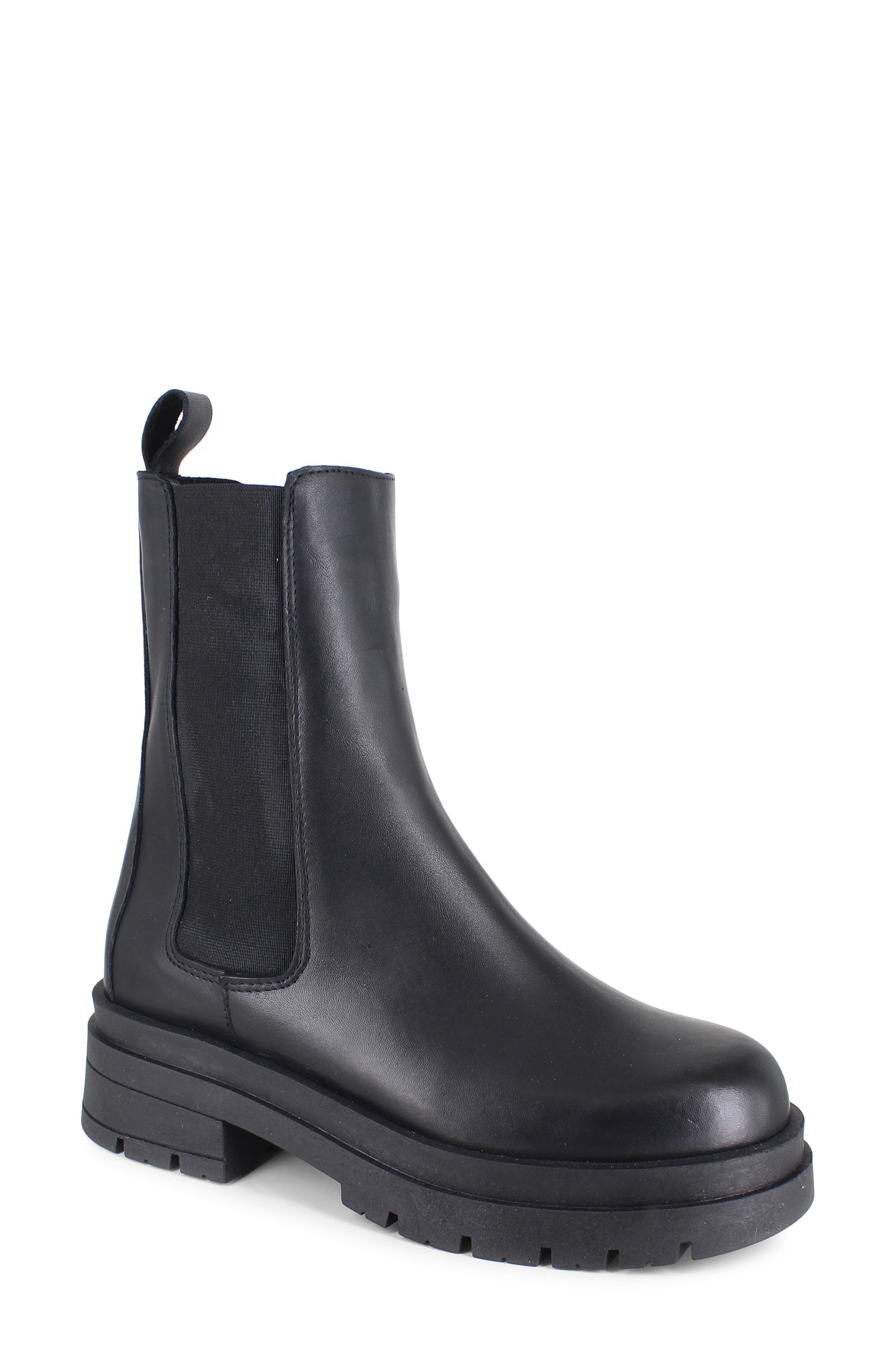 ZIGI Monikah Waterproof Chelsea Boot, Main, color, Black