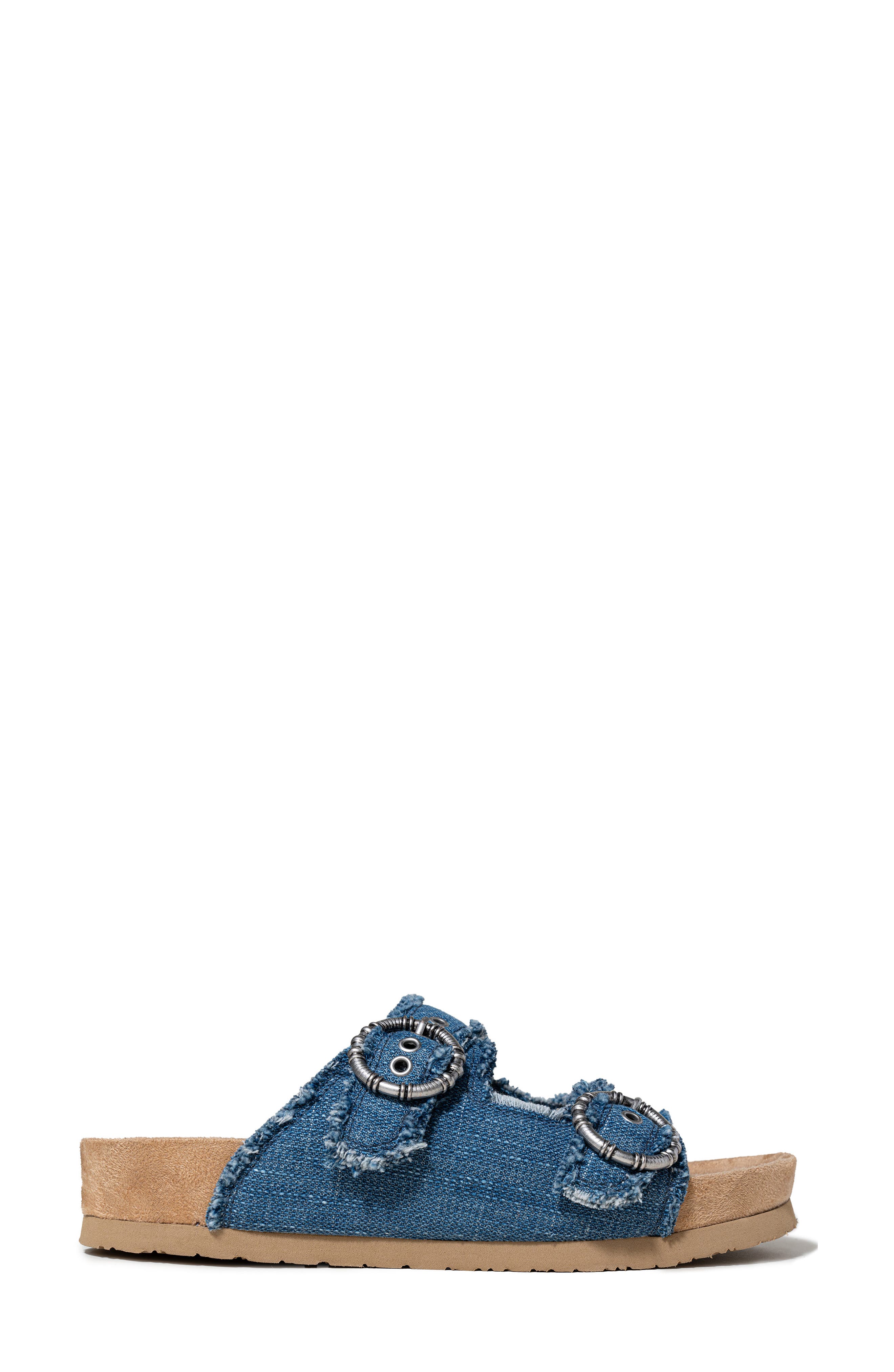 Georgine Sandal, Alternate, color, BLUE DENIM