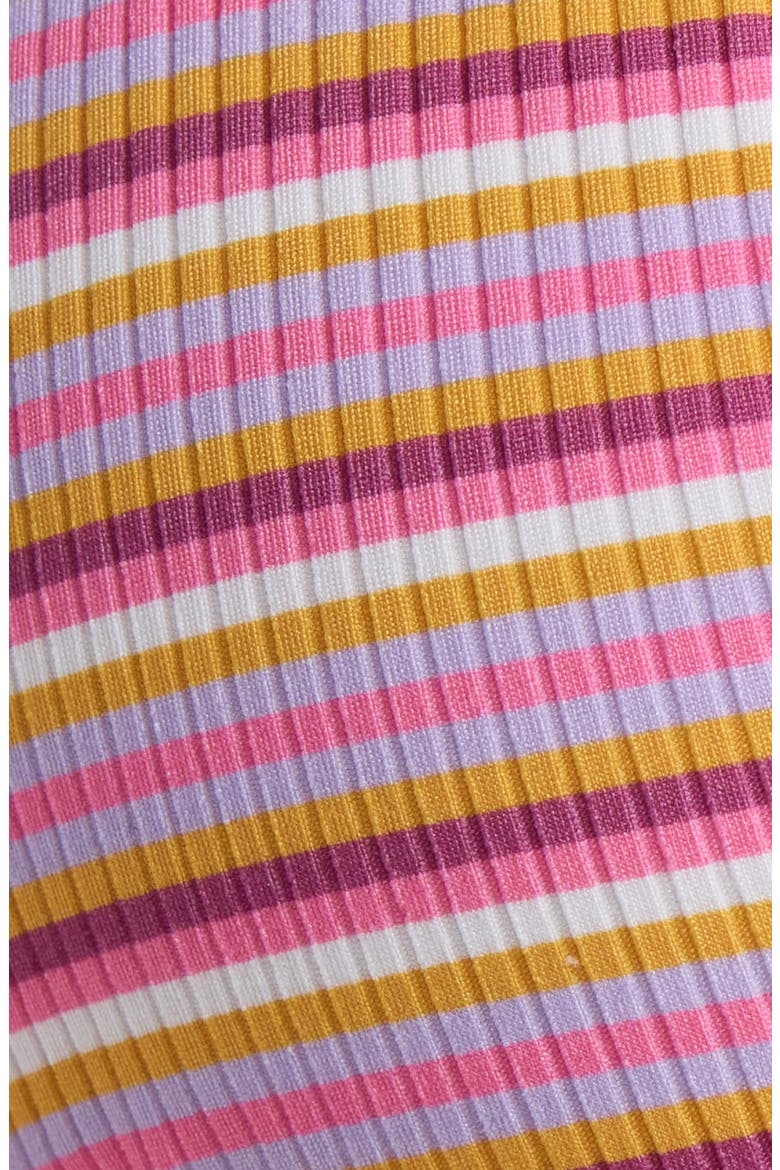 Demi Triangle BIkini Top, Alternate, color, PINKY STRIPES