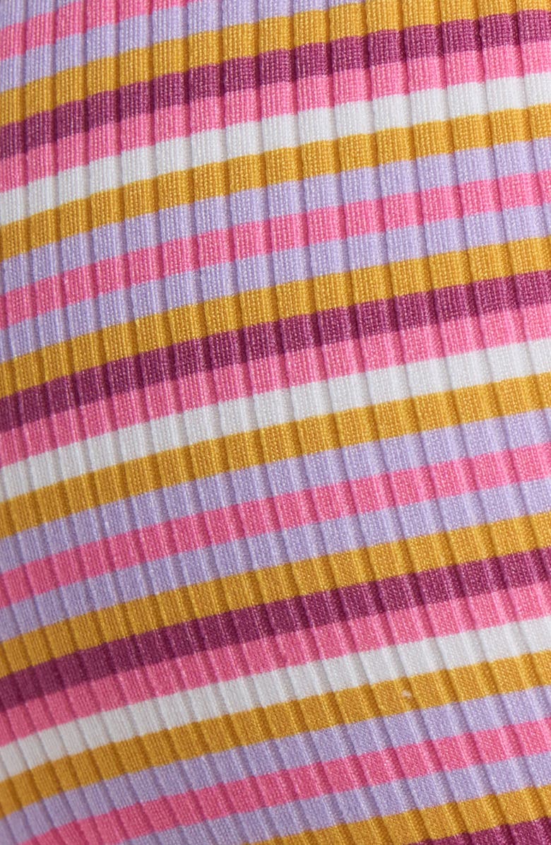 PacSun Demi Triangle BIkini Top, Alternate, color, Pinky Stripes