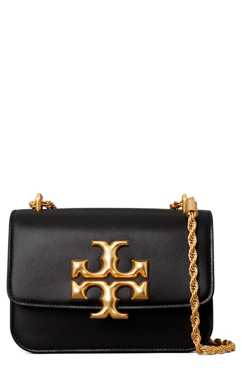 Small Eleanor Convertible Leather Shoulder Bag