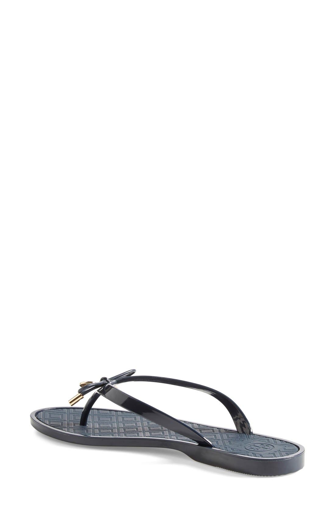 Tory Burch Jelly Flip Flop, Alternate, color, 