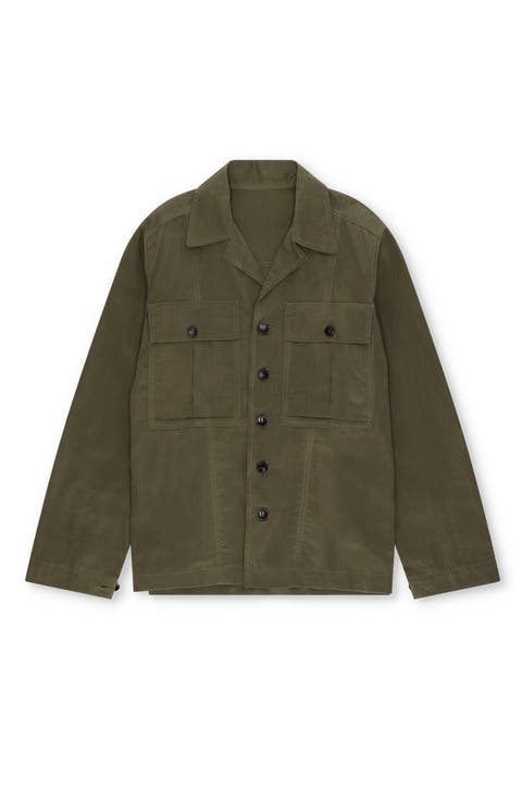 Solomon Cotton Cerato Overshirt
