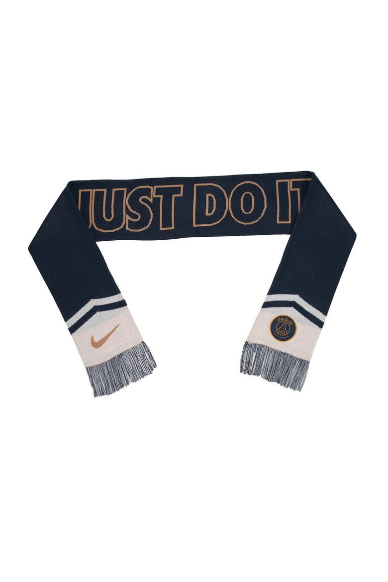 Paris Saint-Germain Local Verbiage Scarf, Main, color, Navy