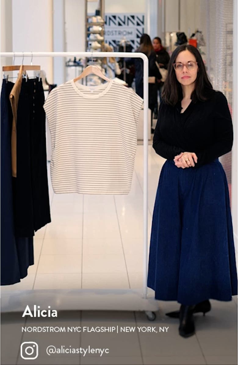 Trina Stripe Top, sales video thumbnail