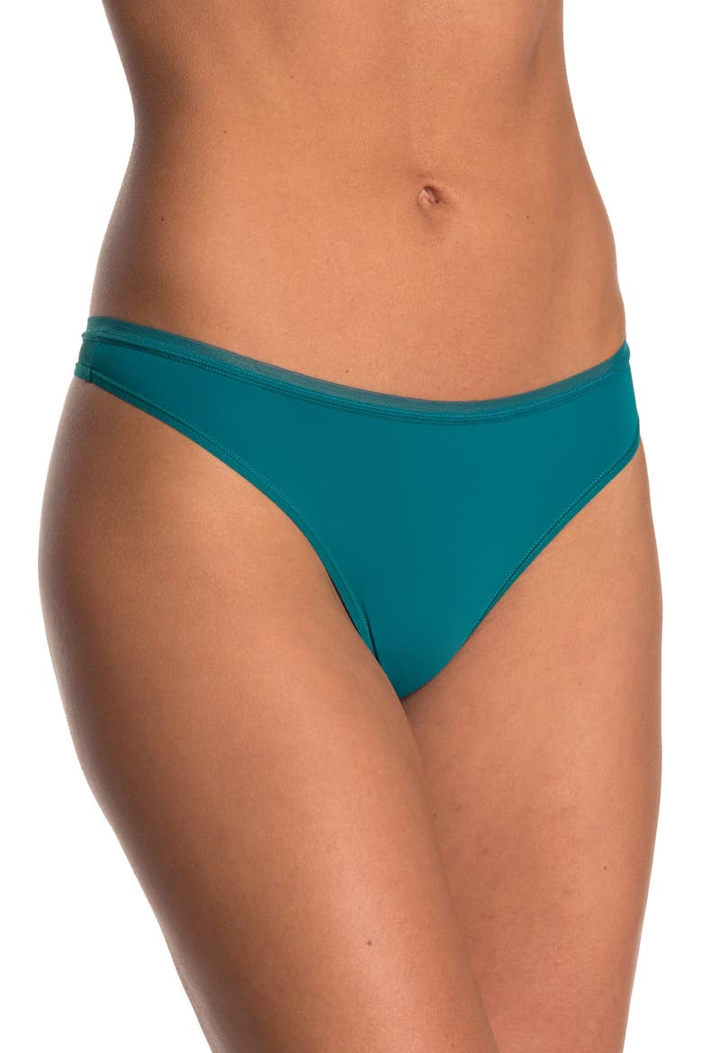 The No-Show Thong, Main, color, RICH TEAL