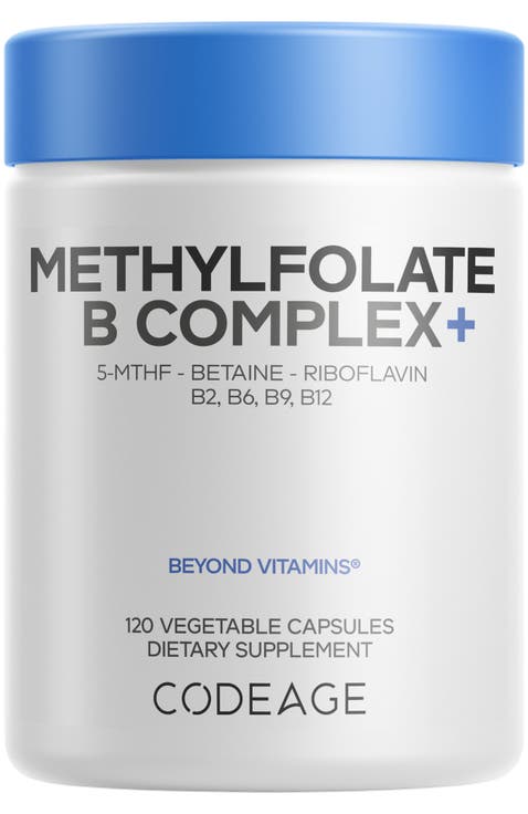 Methylfolate B Complex+ Folate Riboflavin B6 & B12