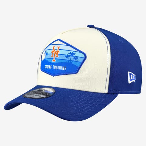 Men's New Era  Stone New York Mets 2026 Spring Training Fan Pack Gradient 39THIRTY Flex Hat