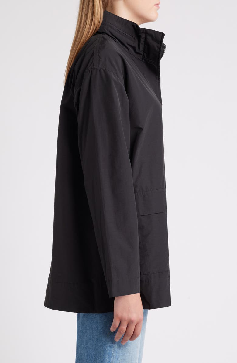 Eileen Fisher Stand Collar Jacket, Alternate, color,