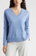 Nordstrom V-Neck Cashmere Sweater